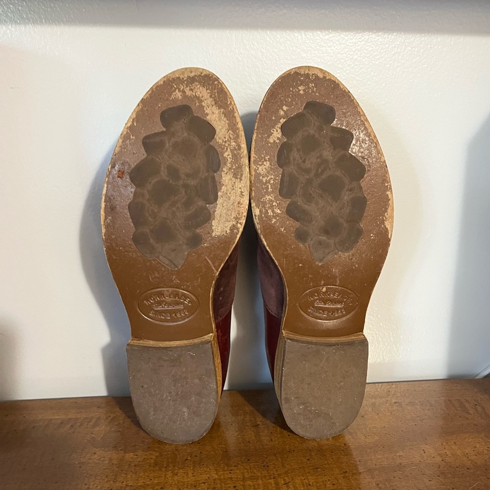 Kork-Ease Deep Red Leather Shoes - Picture 3 of 3